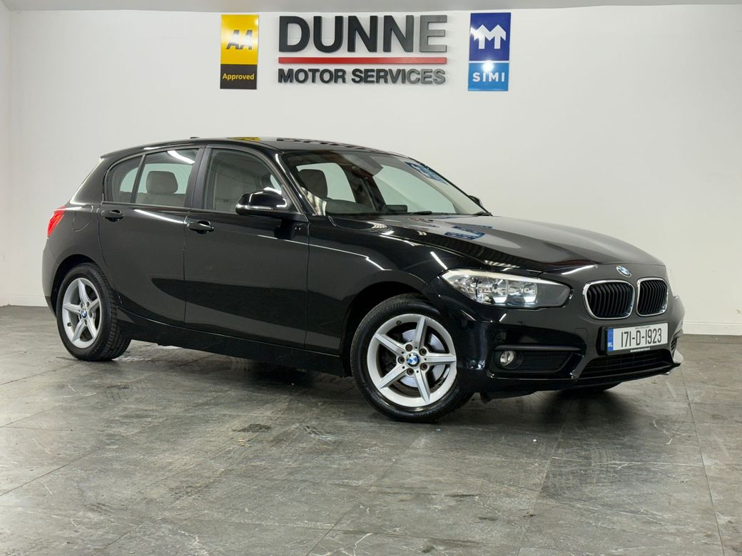 Image for 2017 BMW 1 Series **116D SE**AUTOMATIC**FULL CREAM LEATHER**TINY MILEAGE**SAT NAV**16"ALLOY WHEELS**DIGITAL CLIMATE CONTROL**AIR CONDITION**BLUETOOTH PHONE AND STREAMING**2 KEYS**MULTIFUNCTION STEERING WHEEL**