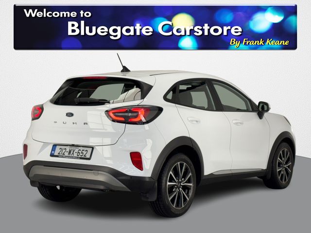 Image for 2021 Ford Puma TITANIUM 1.5**MULTIFUNCTIONAL STEERING WHEEL**DIGITAL MEDIA DISPLAY**REVERSE CAMERA**PARKING SENSORS**BLACK CLOTH INTERIOR**AIR CONDITIONING**KEYLESS START**BLUETOOTH**FINANCE ARRANGED**