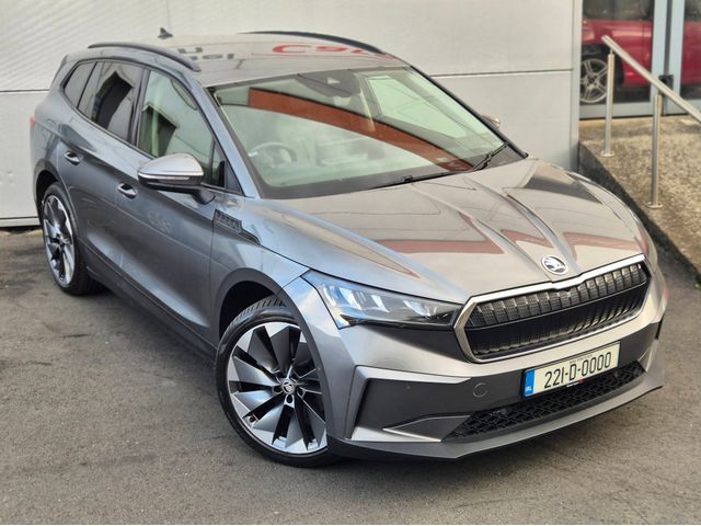Image for 2022 Skoda Enyaq 60 Lounge, Grey Leather, Heated Seats, CarPlay/Android, Parking Sensors, Cruise Control, 21" Alloys, Privacy Glass - First Registered in June 2022 - Trade in Price €24, 999.