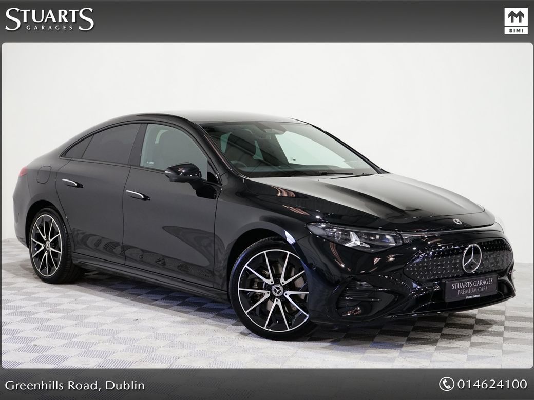 Image for 2026 Mercedes-Benz CLA Class CLA 250+ AMG LINE PREMIUM EDITION: HUGE SPEC, MASSIVE RANGE: OBSIDIAN BLACK METALLIC, PANORAMIC ROOF, ELECTRIC SEATS, KEYLESS GO