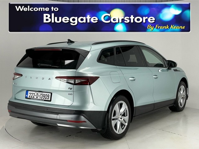 Image for 2022 Skoda Enyaq 60 IV 5DR AUTO**DUAL CLIMATE CONTROL**REVERSE CAMERA**PARK ASSIST**SAT NAV**HEATED SEATS**LANE KEEP ASSIST**HEATED MIRRORS**CRUISE CONTROL**AUTO LIGHTS**ISOFIX**FINANCE AVAILABLE**