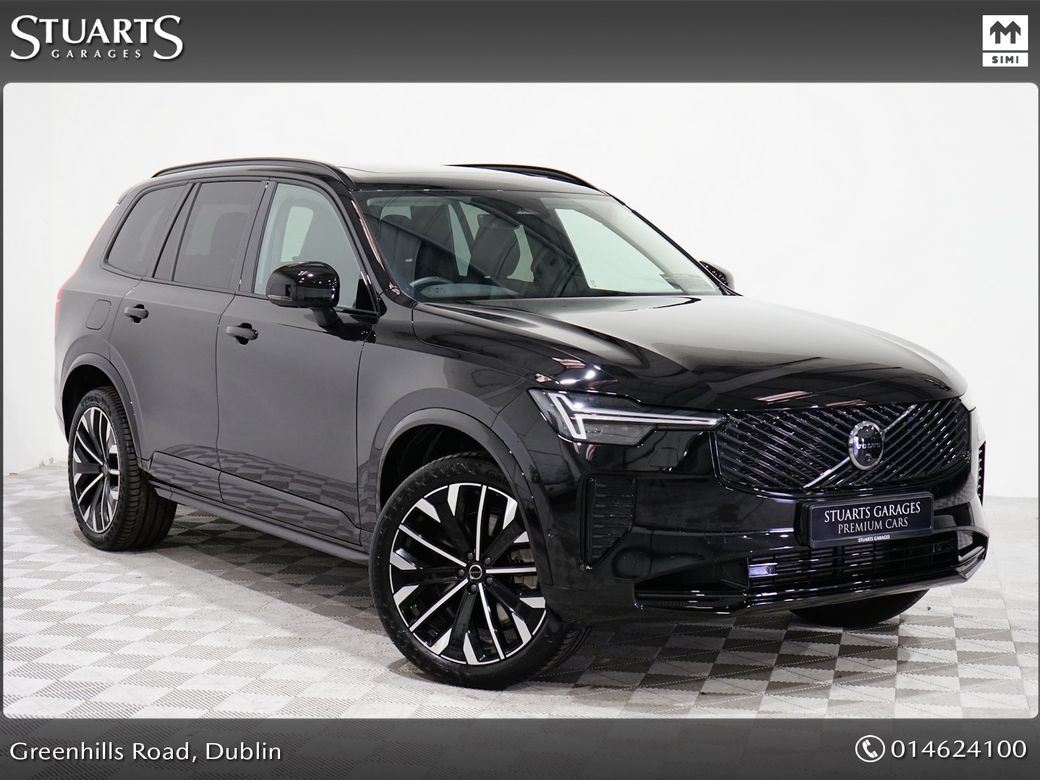 Image for 2026 Volvo XC90 *PLUS PRO* IN ONYX BLACK METALLIC WITH CHARCOAL LEATHER, PANORAMIC ROOF, AIR SUSPENSION, HARMAN KARDON, 21” ALLOYS, 360 CAMERA