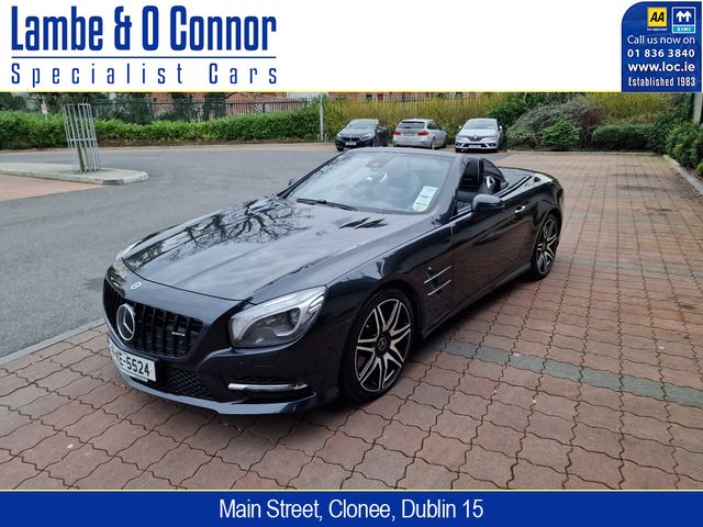 Image for 2014 Mercedes-Benz SL Class SL 350 3.5 AMG SPORT * MAGNETITE BLACK METALIC / ANTHRACITE LEATHER * AIRSCARF * LOW MILEAGE * 