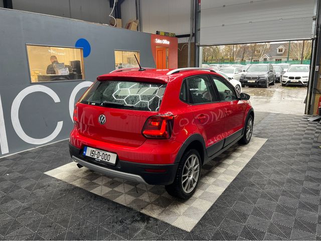 Image for 2015 Volkswagen Polo €11950! 2015 VOLKSWAGEN POLO CROSS AUTOMATIC 1.2L PETROL / 92K KMS / ADAPTIVE CRUISE CONTROL, REVERSE CAMERA & MORE