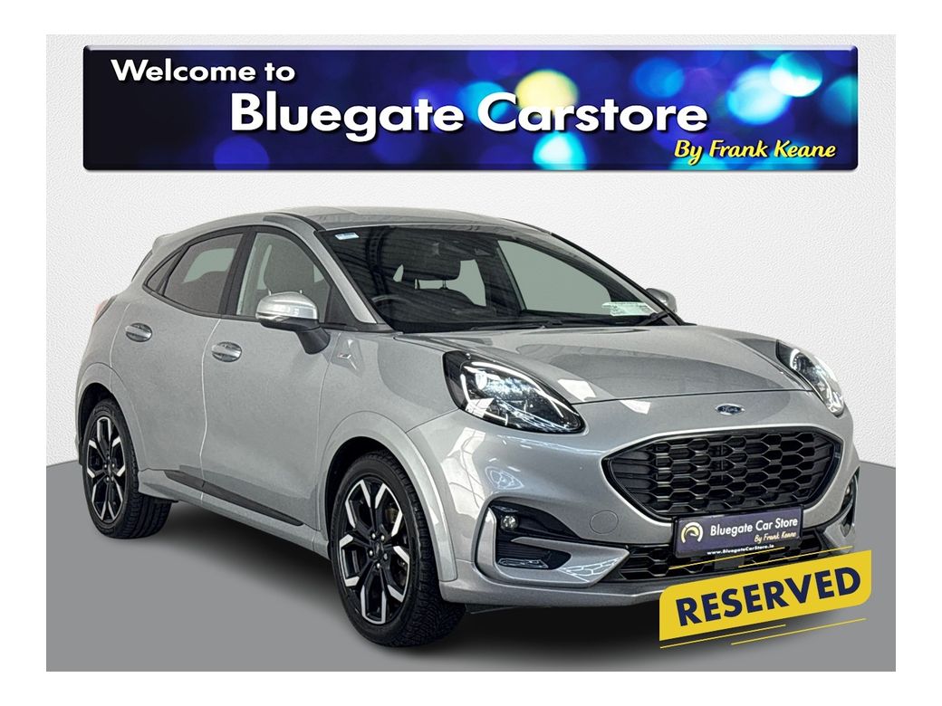 Image for 2021 Ford Puma ST-LINE X 1.0T**Digital Dash**Touchscreen Media**Reverse Parking Sensors**Bluetooth Connection**Half Black Leather Interior**Air Conditioning**Keyless Start**Wireless Phone Charger**6 Month Warranty**