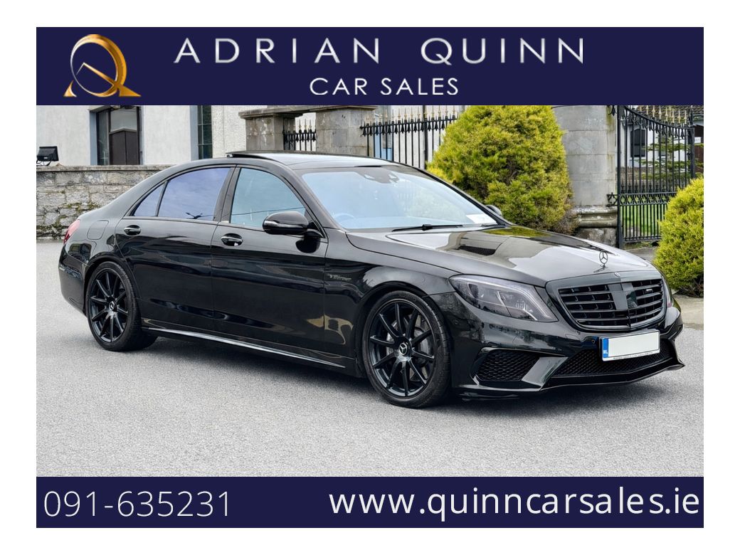 Image for 2017 Mercedes-Benz S Class S 63 AMG LWB EXECUTIVE NIGHT EDITION 585 BHP=COST €250K NEW=