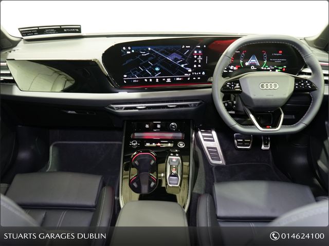 Image for 2026 Audi A5 A5 S/LINE QUATTRO AVANT TFSIe PHEV. DAYTONA GREY METALLIC, BLACK LEATHER INTERIOR. 25.9kw BATTERY GIVING 110KM OF EV RANGE 