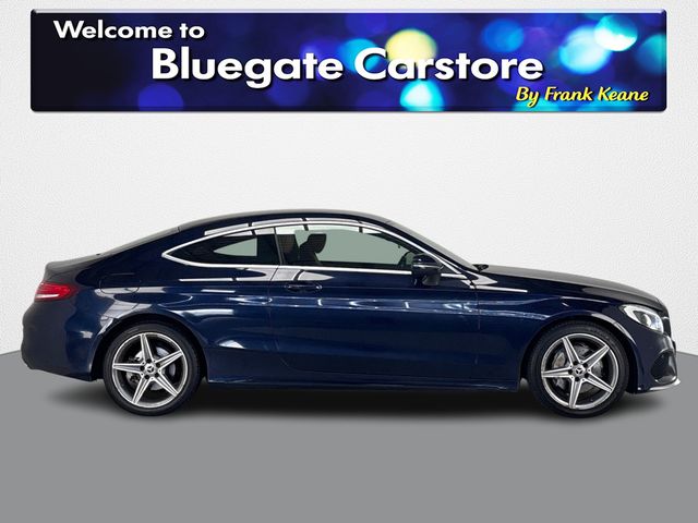 Image for 2019 Mercedes-Benz C Class 180 AMG SPORT 2DR AUTO COUPE **BROWN AND BLACK LEATHER INTERIOR**FRONT HEATED SEATS**CRUISE CONTROL**USB CHARGING PORTS**REVERSE CAMERA**PARKING SENSORS**18 INCH ALLOY WHEELS**BLUETOOTH AUDIO**