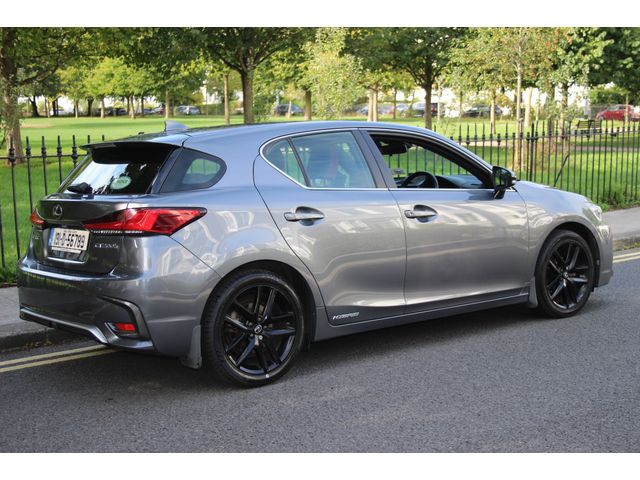 Image for 2019 Lexus CT 200h SPORT - Lexus 1Yr Warranty -Oyster Grey Exterior with 1/2 Leather Suede NCT 04/28