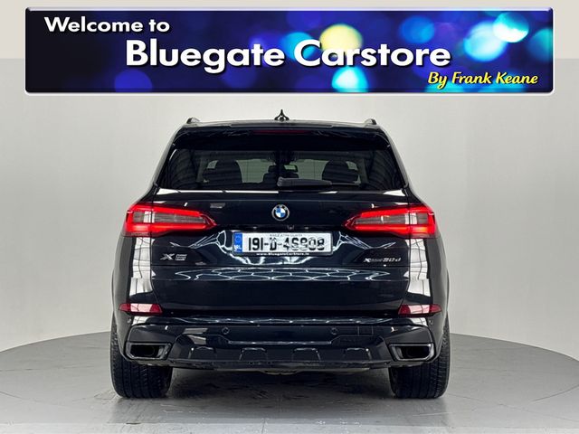 Image for 2019 BMW X5 XDRIVE 30D XLINE**BLACK LEATHER INTERIOR**FRONT HEATED ELECTRIC SEATS**AMBIENT LIGHTING**TOUCH SCREEN INFOTAINMENT**REVERSE CAMERA**PARKING SENSORS**UPGRADED ALLOYS**FINANCE AVAILABLE**