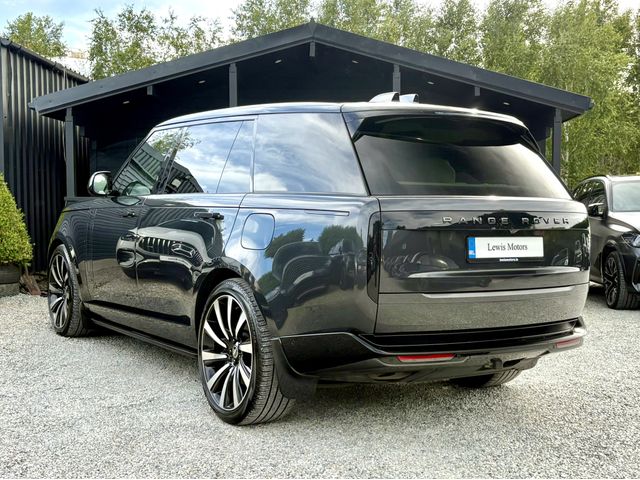 Image for 2024 Land Rover Range Rover P460E AUTOBIOGRAPHY LWB, HUGE SPEC, PERLINO INTERIOR, TILT AND SLIDE PAN ROOF, MERIDIAN SIGNATURE SOUND SYSTEM, MASSAGE SEATS, HEATED/ COOLED SEATS, ELECTRIC SIDE STEPS