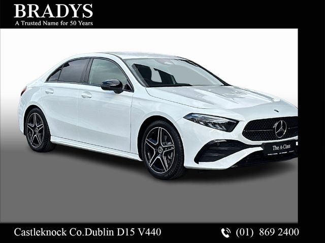 Image for 2026 Mercedes-Benz A Class A 180 Saloon AMG Line--Night Package