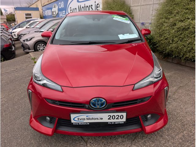 Image for 2020 Toyota Prius TOURING SMART AUTOMATIC HYBRID 1.8 PETROL //HIGH SPEC//VERY LOW MILES//FULL LEATHER HEATED SEATS//360 PARKING CAMERAS//KEYLESS ENTRY//ADAPTIVE CRUISE CONTROL//HEAD UP DISPLAY//