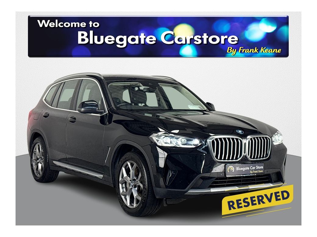 Image for 2023 BMW X3 XDRIVE30E XLINE**HEATED SEATS**REVERSING CAMERA**DUAL CLIMATE CONTROL**CRUISE CONTROL**19 INCH ALLOYS**CHARGING PORTS**BLACK LEATHER INTERIOR**DRIVE MODES**DESCENT CONTROL**