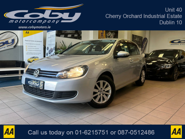 Image for 2012 Volkswagen Golf 1.2 5DR Auto. New NCT, 2Keys, Alloy Wheels, Handsfree, Auto Lights/ Wipers, Air Conditioning, USB/AUX, Folding Rear Seats, Electric Windows/Mirrors, Bluetooth and more.