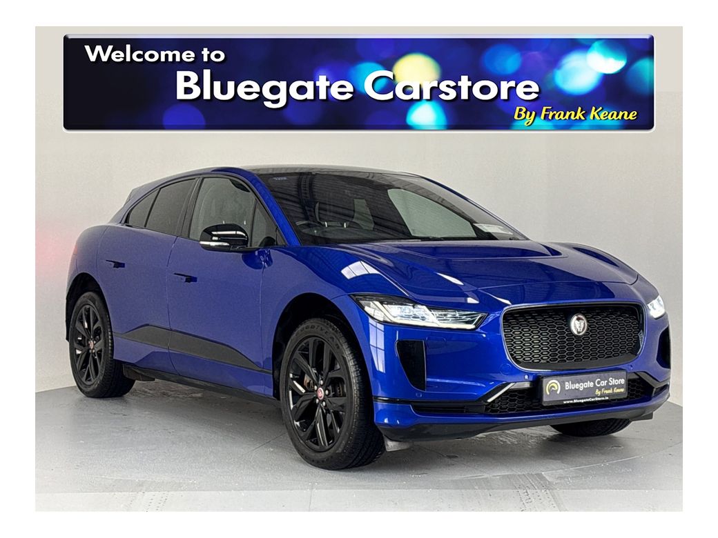 Image for 2022 Jaguar I-Pace EV400 BLACK **PANORMAIC ROOF**MERIDIAN SOUNDSYSTEM**APPLE CAR PLAY**HEATED LEATHER SEATS**ELECTRIC MEMORY SEATS **DIGITAL DASH**REVERSE CAMERA**PARKING SENSORS**TOUCHSCREEN MEDIA**ISOFIX**