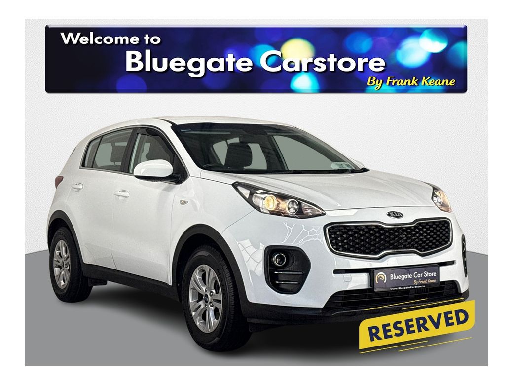 Image for 2018 Kia Sportage 1.7 DIESEL NEW NCT**MULTIFUNCTIONAL STEERING WHEEL**SEMI DIGITAL DASH**BLACK CLOTH INTERIOR**AIR CONDITIONING**PARKING SENSORS**ISOFIX**FINANCE AVAILABLE**