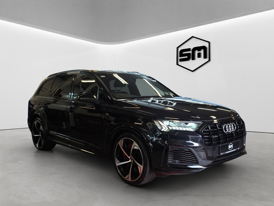 Image for 2021 Audi Q7 3.0 TFSI 55 E BLACK EDITION N1 5 SEATER. FSH. FINANCE ARRANGED. SIMI. AA APPROVED.