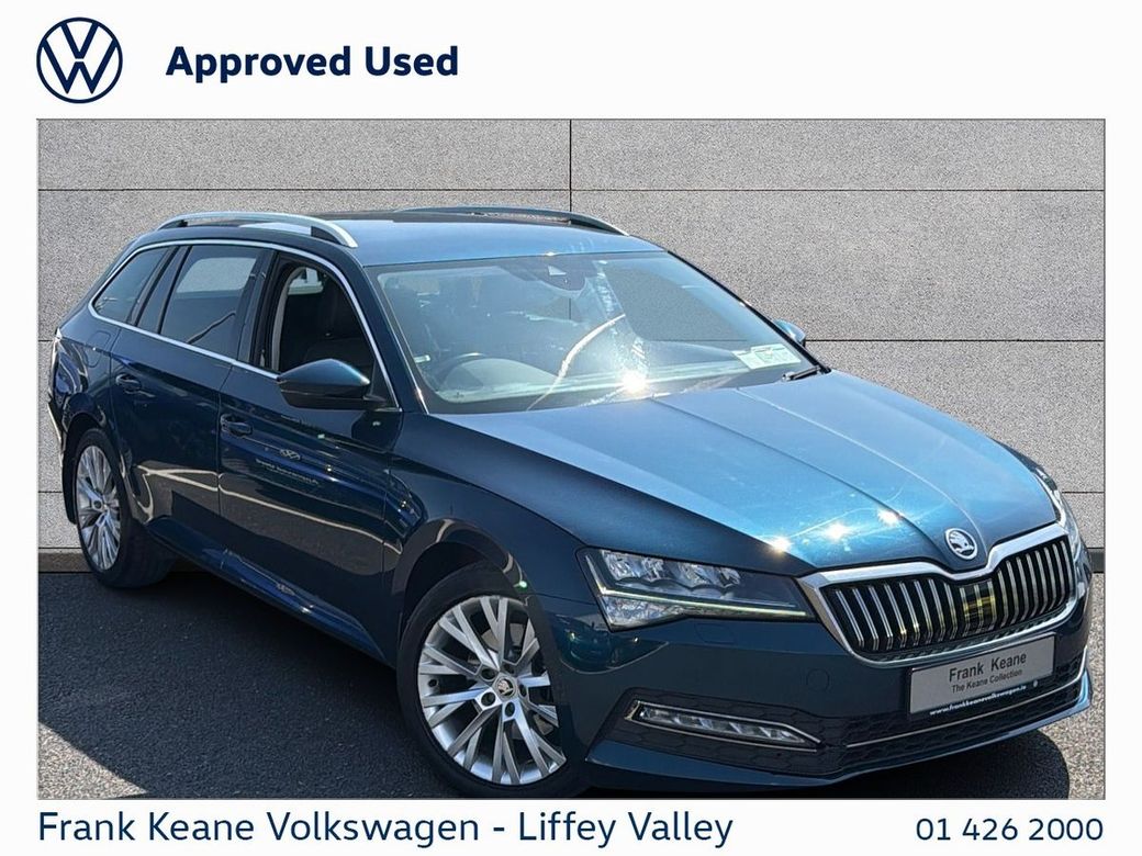 Image for 2020 Skoda Superb STYLE AUTO 1.6TDI 120HP *FULL LEATHER* *LAVA BLUE* *ELECTRIC SEATS* *REAR VIEW CAMERA* *CARPLAY & ANDROID AUTO* *HEATED SEATS* 