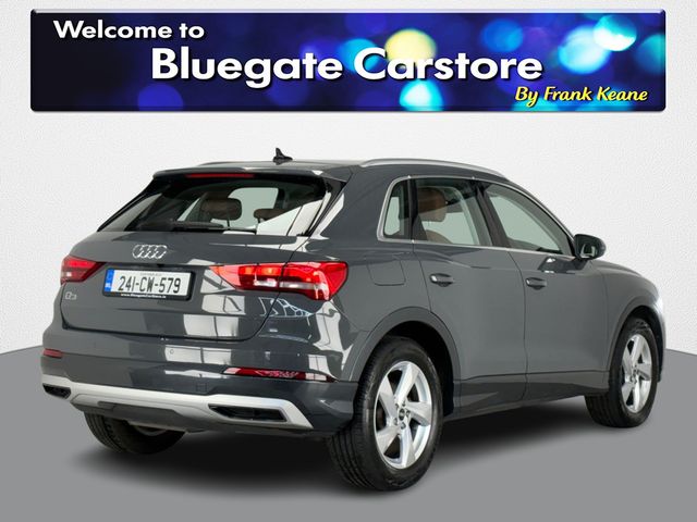 Image for 2024 Audi Q3 35 TDI 150HP S-TRONIC SE**BROWN LEATHER INTERIOR**FRONT HEATED SEATS**TOUCH SCREEN MEDIA DISPLAY**REVERSE CAMERA**PARKING SENSORS**APPLE CARPLAY**MULTIFUNCTIONAL STEERING WHEEL**FINANCE ARRANGED**