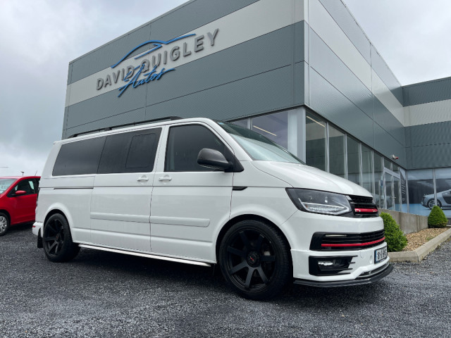 Image for 2018 Volkswagen Transporter Sportline TRANSPORTER T32 2.0TDI 204BHP SPORTLINE AUTO CREW CAB*QUALITY ASSURED USED CARS*SIMI APPROVED*GREAT RATE FINANCE AVAILABLE*WELCOME TO DAVID QUIGLEY AUTOS*