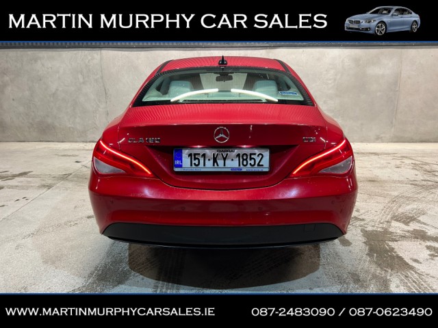 Image for 2015 Mercedes-Benz CLA Class 180 CDI 1.5 DIESEL 6 SPEED
