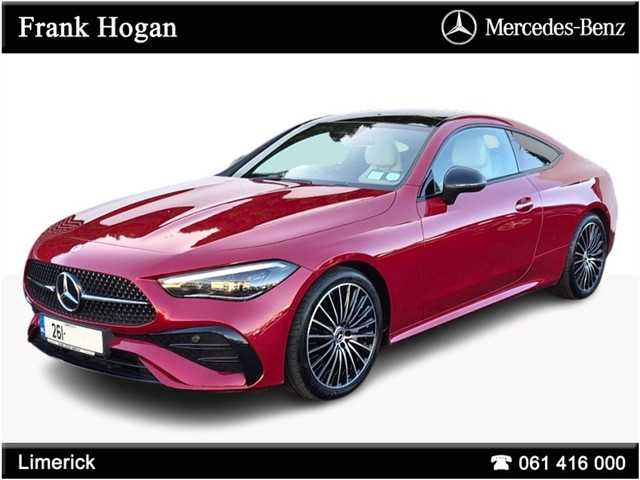 Image for 2026 Mercedes-Benz CLE CLE 220 D Coup AMG Line Plus With Panoramic Roof In Patagonia Red
