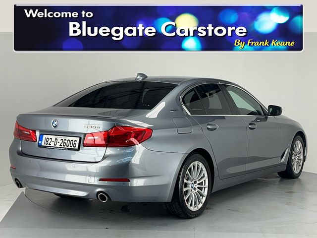 Image for 2018 BMW 5 Series E G30 SE 4DR AUTO**BLACK LEATHER INTERIOR**FRONT HEATED SEATS**DUAL CLIMATE CONTROL**MULTIFUNCTIONAL STEERING WHEEL**TOUCH SCREEN MEDIA DISPLAY**PARKING SENSORS**DRIVE MODES**KEYLESS START**