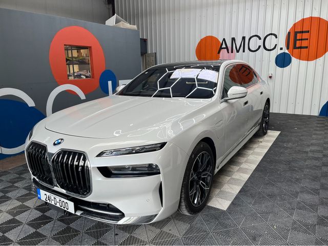 Image for 2024 BMW i7 €77950 2024 BMW I7 XDRIVE60 EXCELLENCE AUTOMATIC / CRUISE CONTROL / 360° CAMERA / ELECTRIC MEMORY & HEATED SEATS / PANORAMIC SUNROOF / AMBIENT LIGHTS / 31' BACK SCREEN / APPLE CARPLAY AND MORE