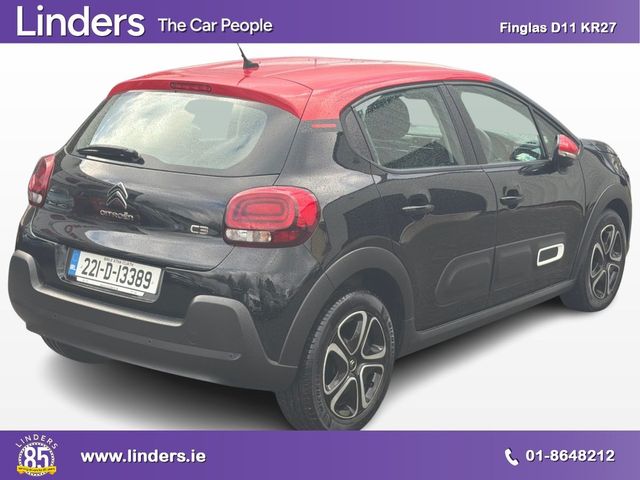 Image for 2022 Citroen C3 FEEL 1.2 Pack PureTech 82hp S&S EU6.3