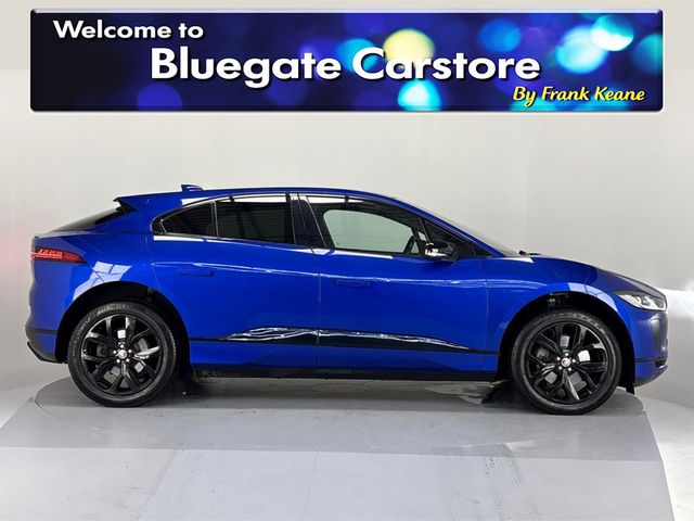 Image for 2022 Jaguar I-Pace EV400 BLACK **PANORMAIC ROOF**MERIDIAN SOUNDSYSTEM**APPLE CAR PLAY**HEATED LEATHER SEATS**ELECTRIC MEMORY SEATS **DIGITAL DASH**REVERSE CAMERA**PARKING SENSORS**TOUCHSCREEN MEDIA**ISOFIX**