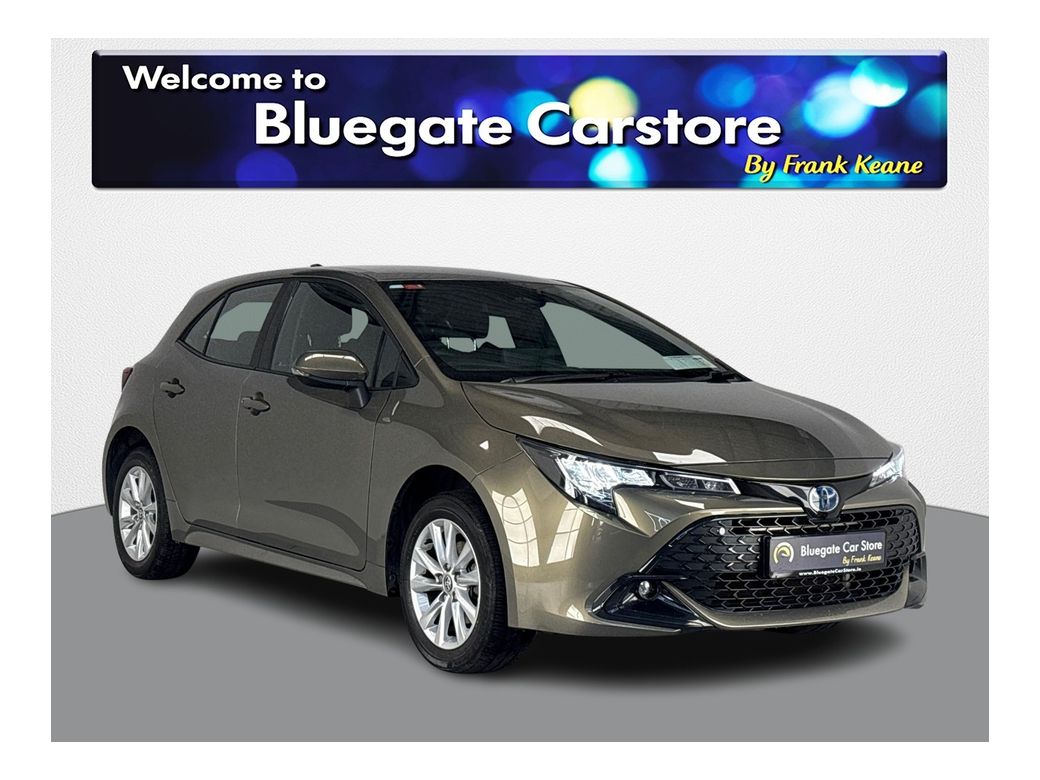 Image for 2025 Toyota Corolla HB LUNA**MULTIFUNCTIONAL STEERING WHEEL**DIGITAL DASH**DUAL CLIMATE CONTROL**BLACK CLOTH INTERIOR**REVERSE CAMERA**TOUCH SCREEN MEDIA DISPLAY**KEYLESS START**DRIVE MODES**ELECTRIC HANDBRAKE**