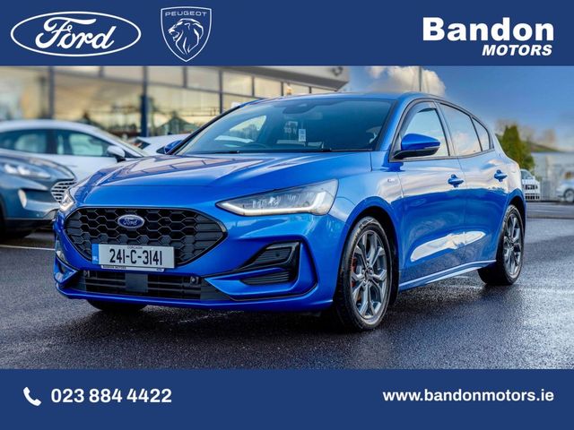 Image for 2024 Ford Focus 2024 Ford Focus Blue 1.0L EcoBoost 125PS ST-Line