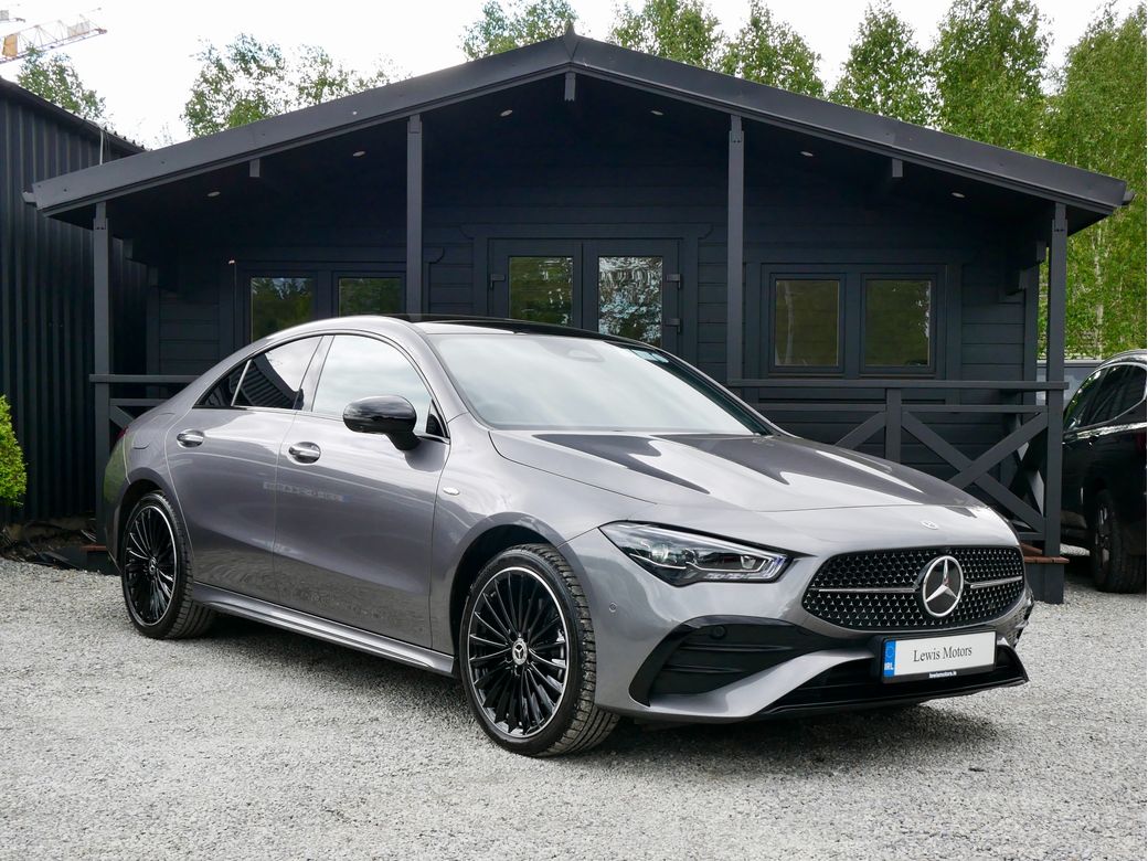 Image for 2025 Mercedes-Benz CLA Class CLA 250E AMG LINE PREMIUM PLUS, HUGE SPEC, BURMESTER, 360 CAMERA, TILT AND SLIDE PAN ROOF, ADAPTIVE CRUISE CONTROL, AMBIENT LIGHTING