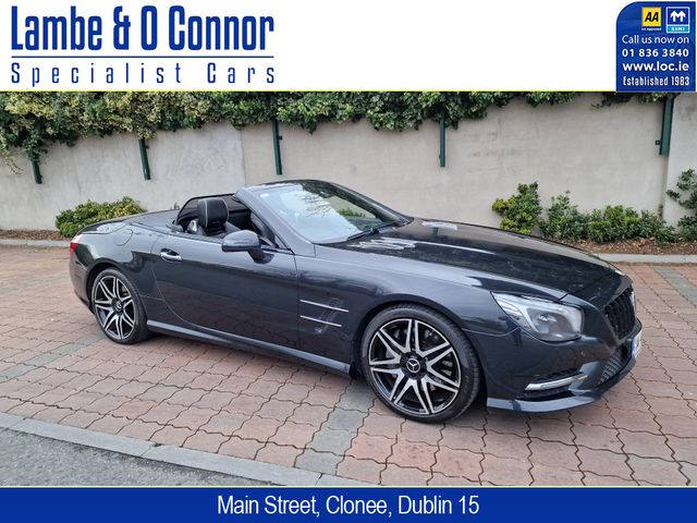 Image for 2014 Mercedes-Benz SL Class SL 350 3.5 AMG SPORT * MAGNETITE BLACK METALIC / ANTHRACITE LEATHER * AIRSCARF * LOW MILEAGE * 