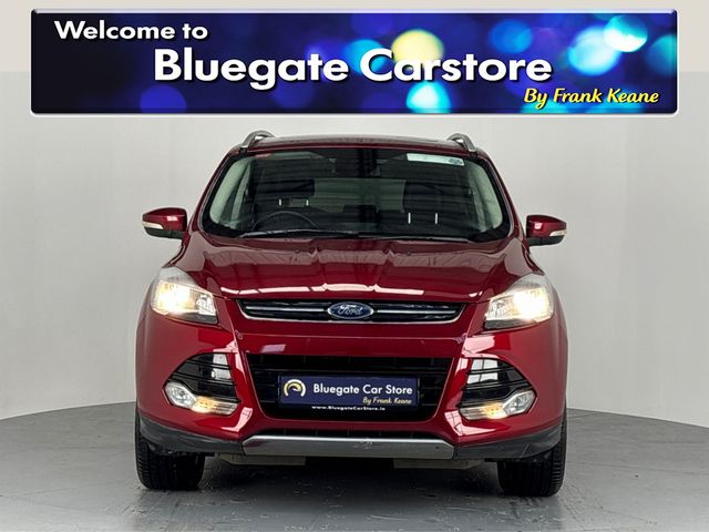 Image for 2016 Ford Kuga TITANIUM 2.0 TDCI 4X4**HALF LEATHER SEATS**PANORAMIC ROOF**BLUETOOTH MEDIA**MULTIFUNCTIONAL STEERING WHEEL**CRUISE CONTROL**KEYLESS START**AUTO LIGHTS**ISOFIX**FINANCE AVAILABLE**